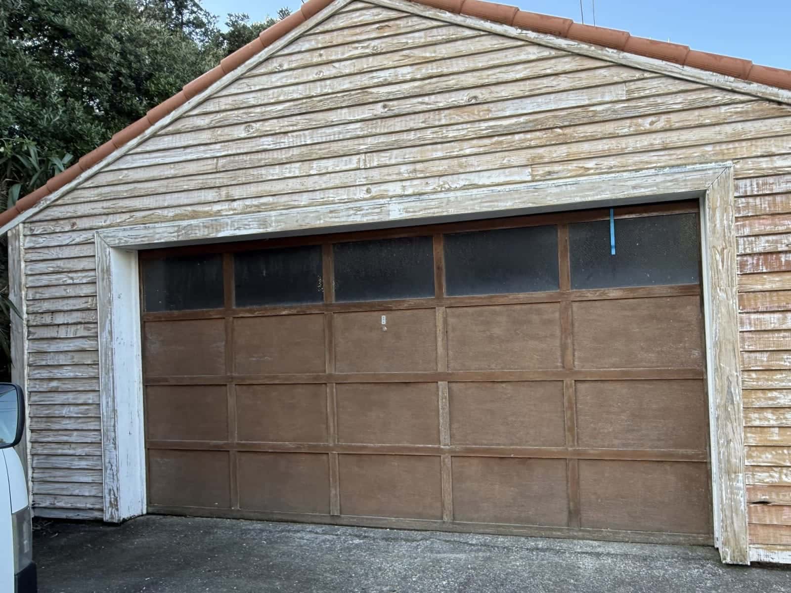 Garage makeover: before